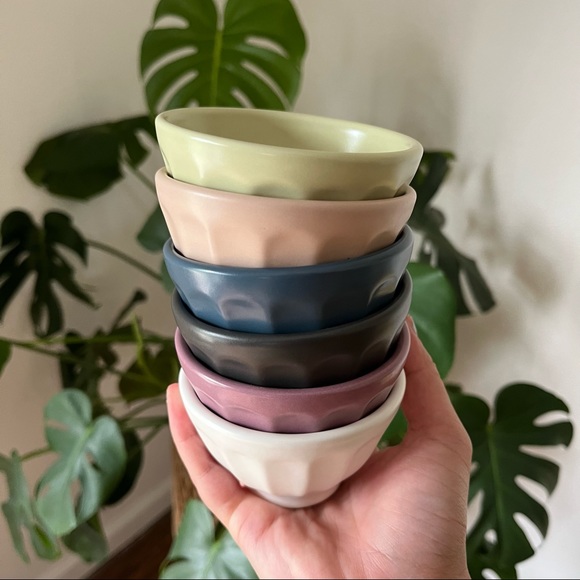 Anthropologie Other - Anthropologie Biscuit pinch bowl 3.5” lot of 6 Set Kitchenware